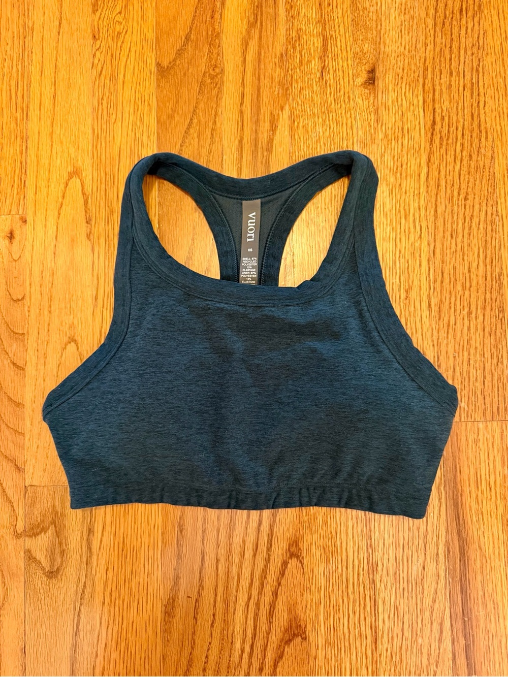 Vuori Elevation RacerBra XS Moss Heather color